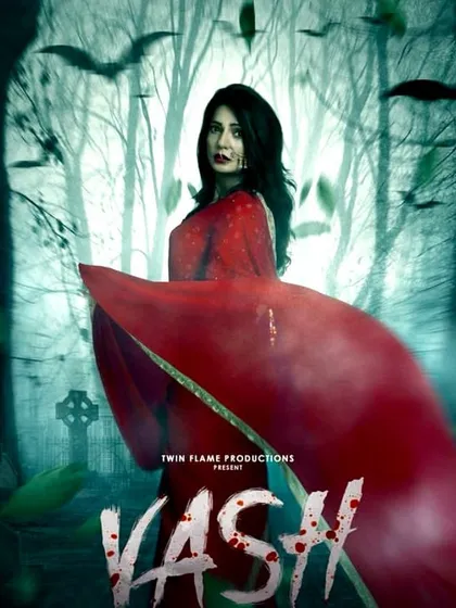 The poster for the horror movie 'Vash'. This project allowed me to explore a darker, more dramatic style of makeup to create a spooky and impactful visual for the film's promotion.