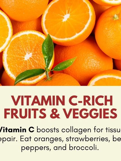 Nutrition for recovery: Vitamin C is crucial for collagen production and tissue repair. Include oranges, strawberries, and bell peppers in your post-procedure diet.