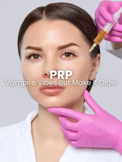 The Vampire Facial, or PRP, is a popular treatment for good reason. We use your body's own platelets to stimulate skin repair and collagen production. It's an effective way to improve skin texture and achieve a natural, radiant glow.