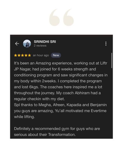 Liftr - 6-Week Body Transformation Program 6-Week Transformation Stories photo 40