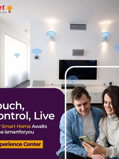 The best way to understand home automation is to experience it. This is an invitation to my Experience Center in Noida, where you can see for yourself how easy it is to control your entire home environment from a single device.