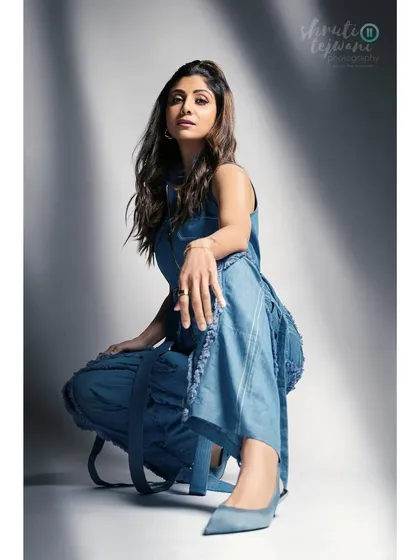 A powerful portrait of the stunning Shilpa Shetty. This shot showcases the kind of dynamic, high-fashion images we can create for personal branding, helping you present the most confident version of yourself.