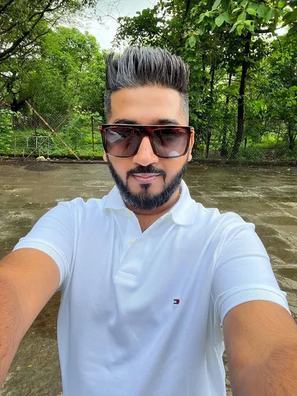 A selfie from an outdoor location scout.