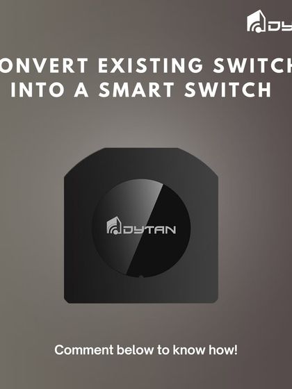 This is how I convert your existing switches into smart ones. This small embedded module is installed behind your current switch plate, requiring no messy rewiring.