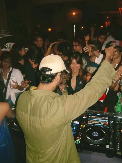 This is what it's all about. A view from my side of the decks, with a packed dance floor and pure energy. My goal is always to connect with the crowd and keep them moving all night long.