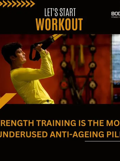 I truly believe that strength training is the most underused anti-ageing pill. It's never too late to start building muscle and strength.