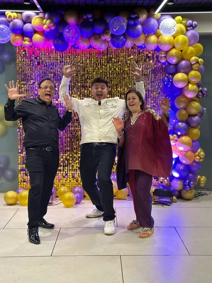Celebrating with my parents, who are the biggest support system in my journey. Family is everything.