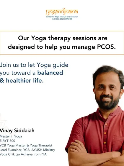 My yoga therapy sessions are designed to address specific health concerns like PCOS through a holistic lens. We go beyond physical postures to incorporate breathwork, dietary guidance, and stress management techniques. This helps you work towards balancing hormones and creating a healthier, more harmonious life.