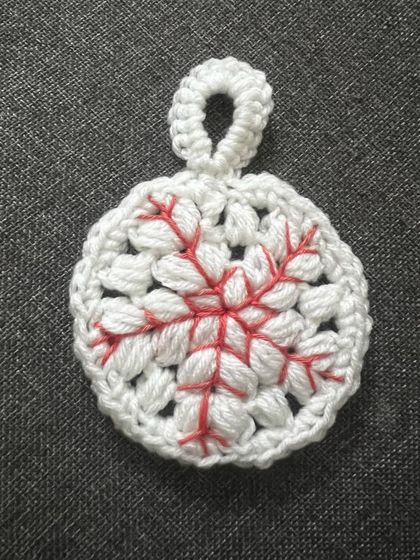 Busy Needles by Utpala Viswanath - Custom Crochet Home Decor Handmade Holiday Cheer photo 7