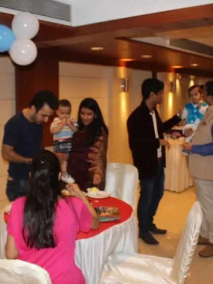 Another moment with happy clients during a birthday celebration. You can find more videos of my anchoring on my YouTube channel.