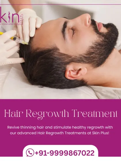 Here, a client undergoes a hair regrowth treatment designed to revive thinning hair. I use advanced, targeted techniques to stimulate healthy regrowth directly at the roots, which is where lasting change begins.