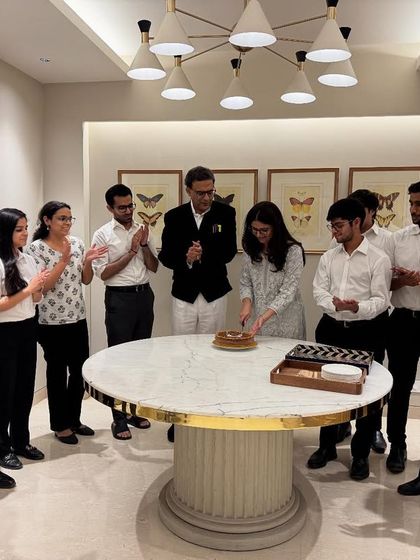 Marking our colleague Riya's birthday with a cake-cutting ceremony. Her unwavering commitment and hard work are truly commendable and are qualities that lead to great success in law.