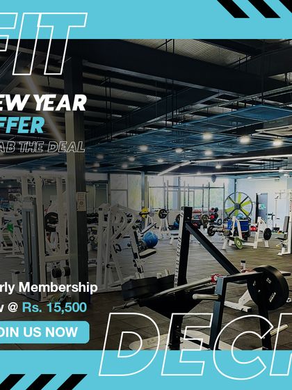 Our New Year Offer is here! Start your journey with a yearly membership at a special price. Don't miss this deal to commit to your health.
