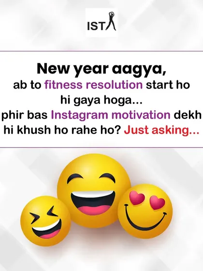The new year is here. Have you started your fitness resolution, or are you just happy watching Instagram motivation? Remember, change happens when you move beyond scrolling and start doing.