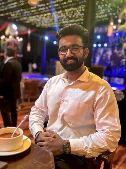All it takes is a smile and a good bowl of soup after a long performance. A candid moment from an event.