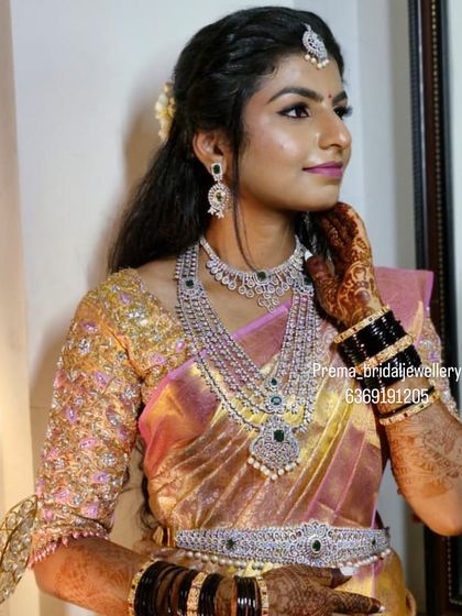 Prema - Bridal Jewellery Rental Happy Brides: Sparkling AD & Stone Sets photo 25