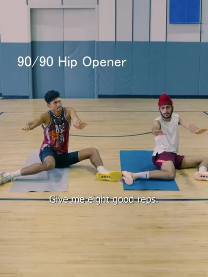 Injury prevention is not an afterthought; it's built into our daily routines. Drills like the 90/90 hip opener are fundamental for improving mobility, which is critical for agility, speed, and reducing the risk of common basketball injuries.