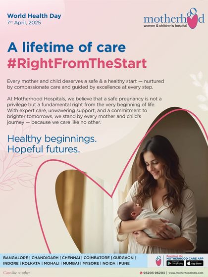 On World Health Day, we reaffirm our belief that a safe and healthy start is a fundamental right, not a privilege. We stand by every mother and child's journey, providing unwavering support for a lifetime of care, right from the start.