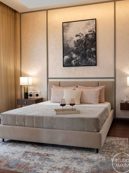 Studio Amaavi - Residential Architecture & Interior Design Serene Master Bedrooms photo 13