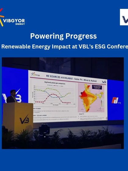 During the VBL conference, we presented data-driven insights on renewable energy options. This included an analysis of solar and wind power generation patterns to design the most effective and efficient solutions for our client.