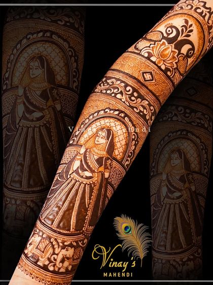 Your Love Story in Henna photo 16