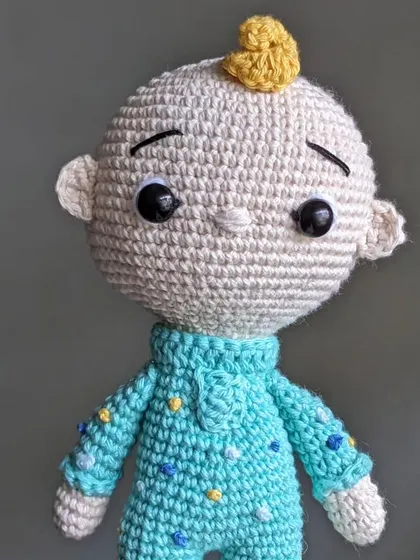Another close-up of the JJ doll.