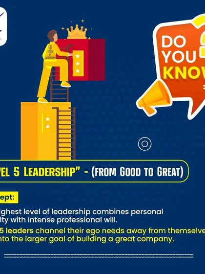 Moving from Good to Great with Level 5 Leadership. True leadership isn't about ego; it's about combining personal humility with intense professional will. I coach you on these principles to help you build something larger than yourself and drive your team toward greatness.