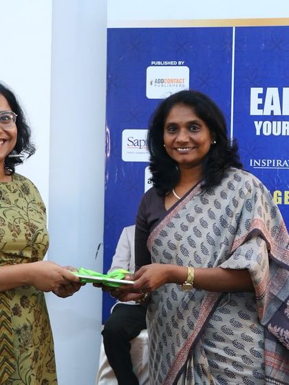 Another BWWer launches his book! Magesh Kumar's 'Earn your Ph.D.' was launched this week, with fellow BWW classmate Devkanya Chakravarty as a guest.