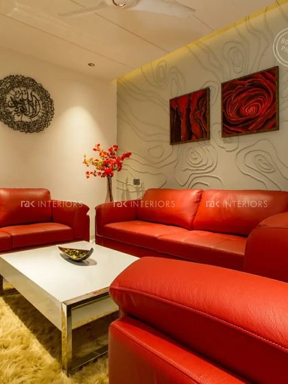RAK Interiors - Turnkey Residential Interiors Elegant Living Rooms: Spaces to Unwind photo 50