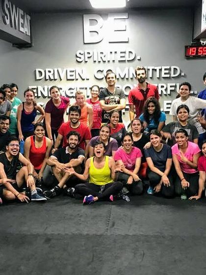 A fierce and intense Sunday Zumba party. The mood was set for an amazing session, and everyone brought their A-game. It was all worth it.