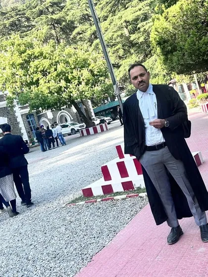 A moment outside the historic Nainital High Court building. My experience as a practicing advocate is the foundation of the practical courses I offer.