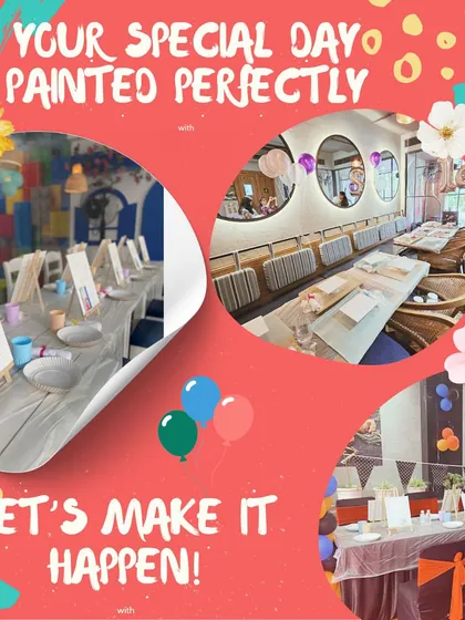 Your special day, painted perfectly. I can help you set up a beautiful and creative experience at a cafe or venue of your choice.