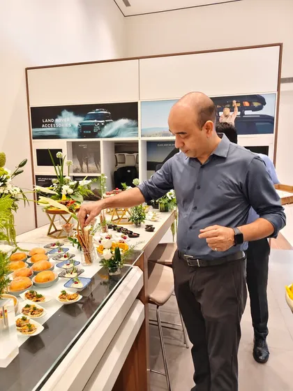 Behind every beautiful table is a chef’s vision. Here I am, setting the stage for a feast that delights both the eyes and the palate.