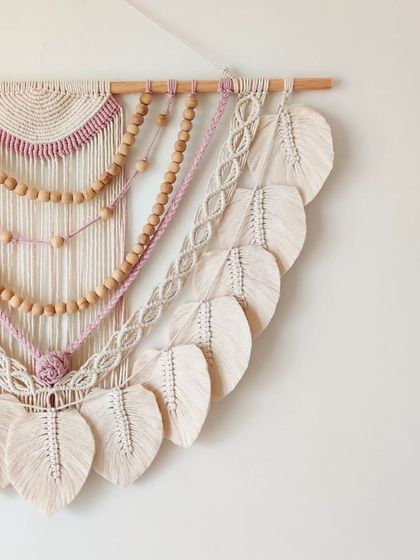 Shikha Agarwal - Custom Macrame & Crochet Home Decor Large Statement Wall Hangings photo 72