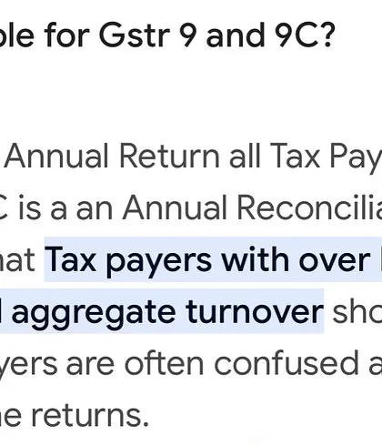 Do you know if you need to file a GSTR-9C reconciliation statement? We help businesses with an annual turnover exceeding ₹2 crore navigate this mandatory audit and filing process.