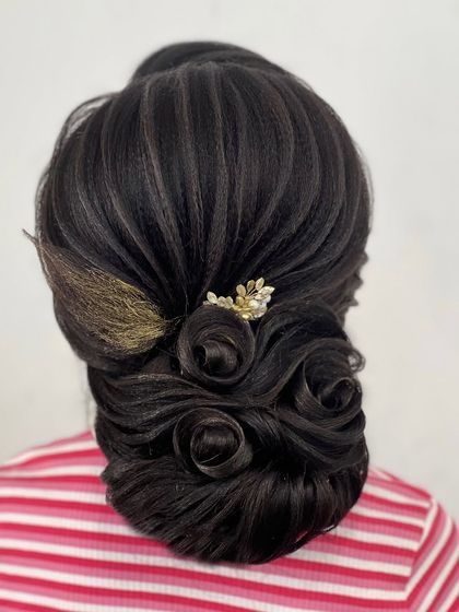Bhavya Achar - Bridal & Occasion Styling Elegant Updos & Buns photo 23