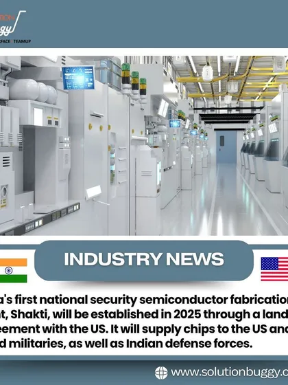 A major milestone for 'Make in India'. The establishment of India's first national security semiconductor fabrication plant, Shakti, opens up a new frontier for deep tech manufacturing in the country.