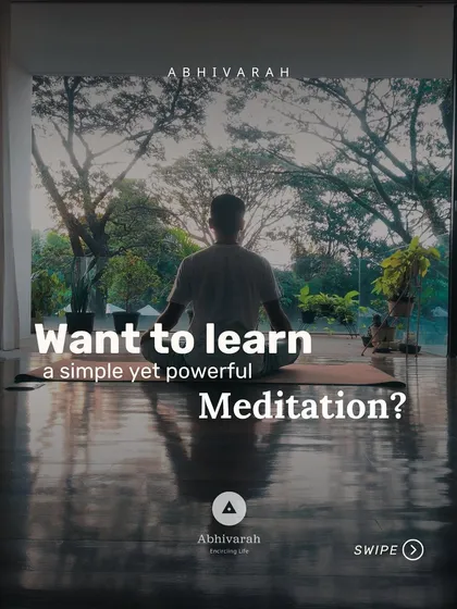 Are you interested in learning a simple yet powerful meditation that can bring stillness and peace to your life? Meditation is not something you do, but a quality you can cultivate. I can guide your team through this process to help them achieve a competitive edge.