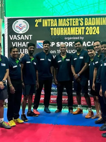 Our coaching and support staff, the team that makes our tournaments a grand success.