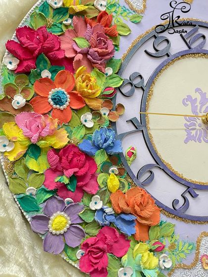 Jashn-e-Kala by Sakshi - Custom Russian Sculpture Decor Custom Wall Clocks photo 26