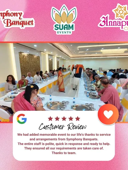 We are grateful for this 5-star review praising the memorable event we helped create. The client notes our polite and quick-to-respond staff, who ensured all their requirements were taken care of.