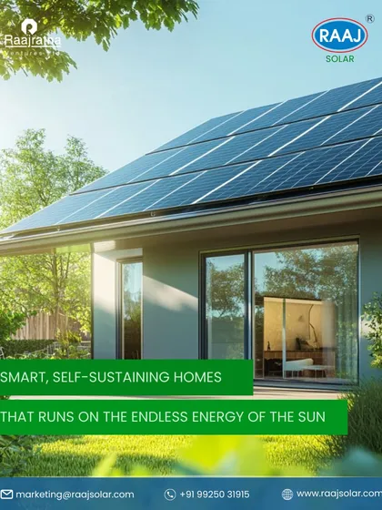 We help you create smart, self-sustaining homes that run on the endless energy of the sun. Imagine a lifestyle free from power cuts and high electricity bills, powered by a clean, reliable energy source on your own roof. 🏡