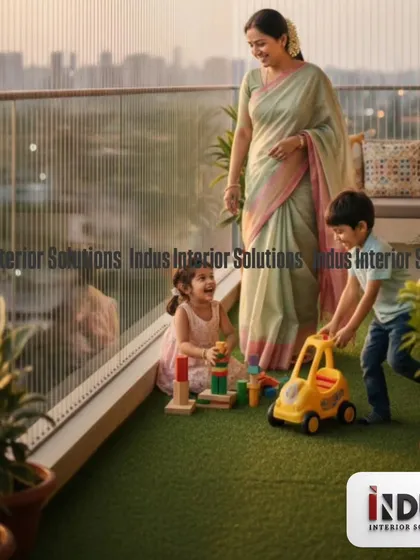 This is what true peace of mind looks like. A balcony should be a place for family to relax and play freely. My invisible grills are designed to be strong and secure, creating a safe environment for your children without enclosing your space with bulky bars.