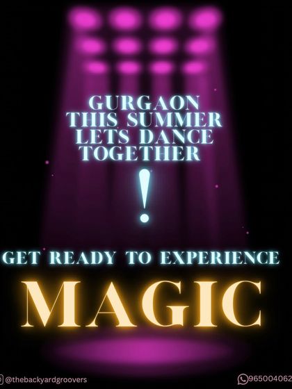 Our promise for the summer: let's dance together and experience magic. This is the feeling we aim to create in all our classes and shows, encouraging everyone to join in.