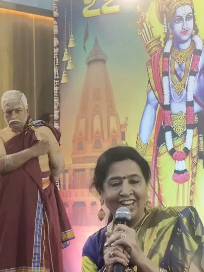 Speaking at the Seshadripuram Ramanavami festival was a surreal experience. Performing with the sound of heavy rain as our companion is something I will never forget in my 50-year career.
