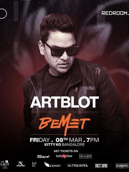 My poster for a Friday night at Kitty Ko, supporting BEMET. I played the closing set, taking the energy high into the early hours.