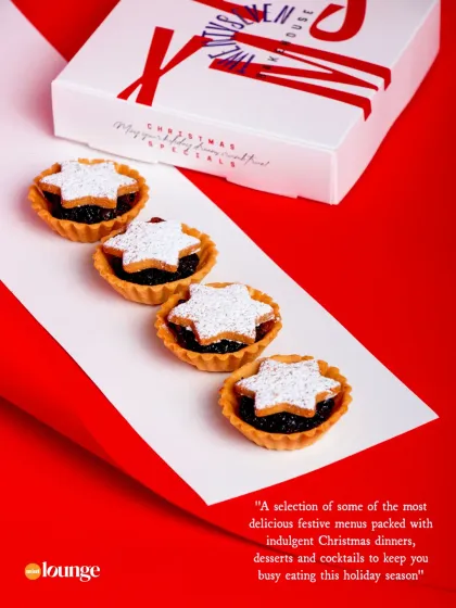 My Sweet Mince Pies were also featured as part of the "most delicious festive menus."