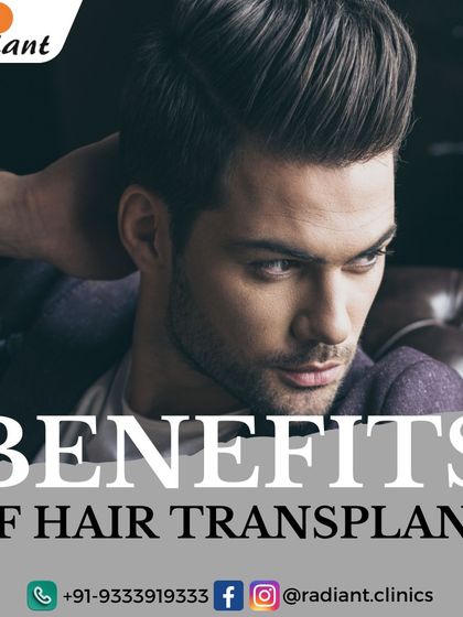 This graphic introduces the many benefits of a hair transplant, which go far beyond just aesthetics. It's about restoring confidence and improving your quality of life.