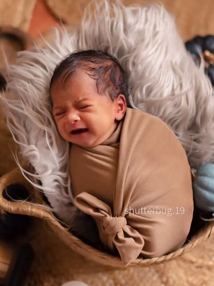 Even a little cry can make for a memorable photo. We capture all the real moments of your newborn's first days.