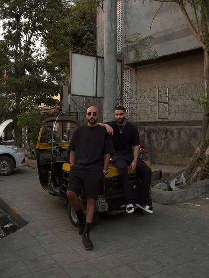 Me and Arvee soaking in the Mumbai vibes. We love the energy of this city and bring that fire to our sets.